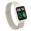 Xiaomi Redmi Watch 2 Lite Zore KRD-58 Metal Kordon Krem