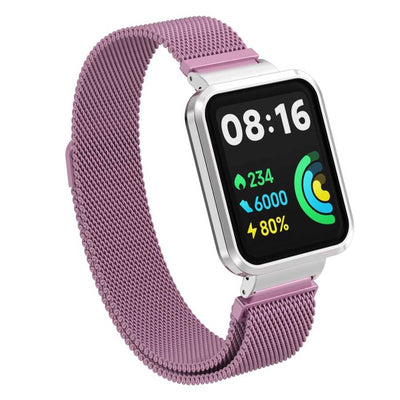 Xiaomi Redmi Watch 2 Lite Zore KRD-58 Metal Kordon Pembe