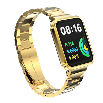 Xiaomi Redmi Watch 2 Lite Zore KRD-60 Metal Kordon Gold