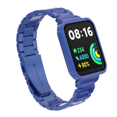 Xiaomi Redmi Watch 2 Lite Zore KRD-60 Metal Kordon Lacivert