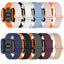 Xiaomi Redmi Watch 2 Silikon Kordon Zore KRD-105 Strap Kayış Koyu Kırmızı-Siyah