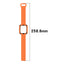 Xiaomi Redmi Watch 2 Silikon Kordon Zore KRD-105 Strap Kayış Koyu Kırmızı-Siyah