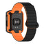Xiaomi Redmi Watch 2 Silikon Kordon Zore KRD-105 Strap Kayış Siyah-Turuncu