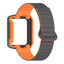 Xiaomi Redmi Watch 2 Silikon Kordon Zore KRD-105 Strap Kayış Siyah-Turuncu