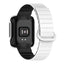 Xiaomi Redmi Watch 2 Silikon Kordon Zore KRD-105 Strap Kayış Koyu Kırmızı-Siyah