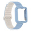 Xiaomi Redmi Watch 2 Silikon Kordon Zore KRD-105 Strap Kayış Siyah-Turuncu
