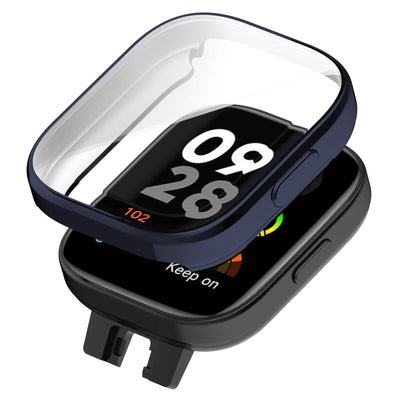 Xiaomi Redmi Watch 3 360 Derece Korumalı Kasa ve Ekran Koruyucu Zore Watch Gard 30 Gümüş