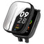 Xiaomi Redmi Watch 3 360 Derece Korumalı Kasa ve Ekran Koruyucu Zore Watch Gard 30 Siyah