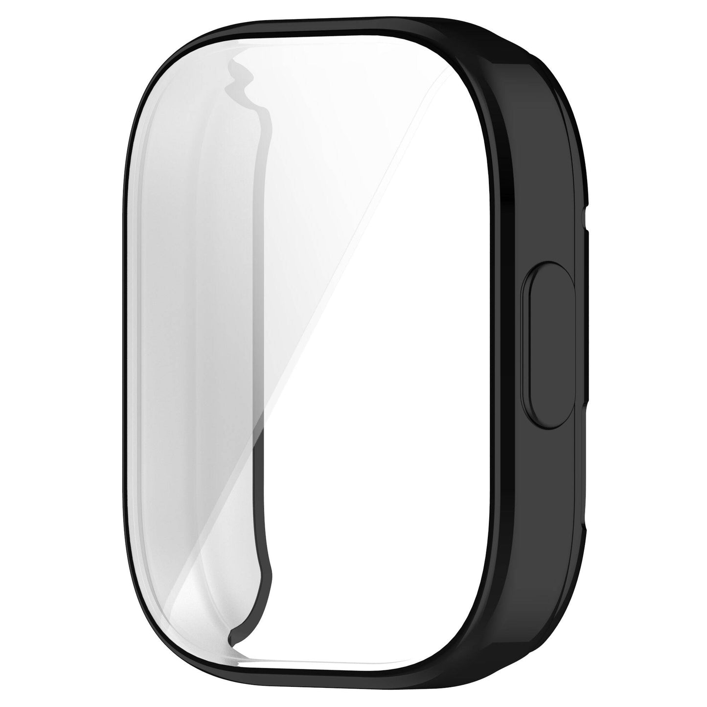 Xiaomi Redmi Watch 3 360 Derece Korumalı Kasa ve Ekran Koruyucu Zore Watch Gard 30 Gümüş