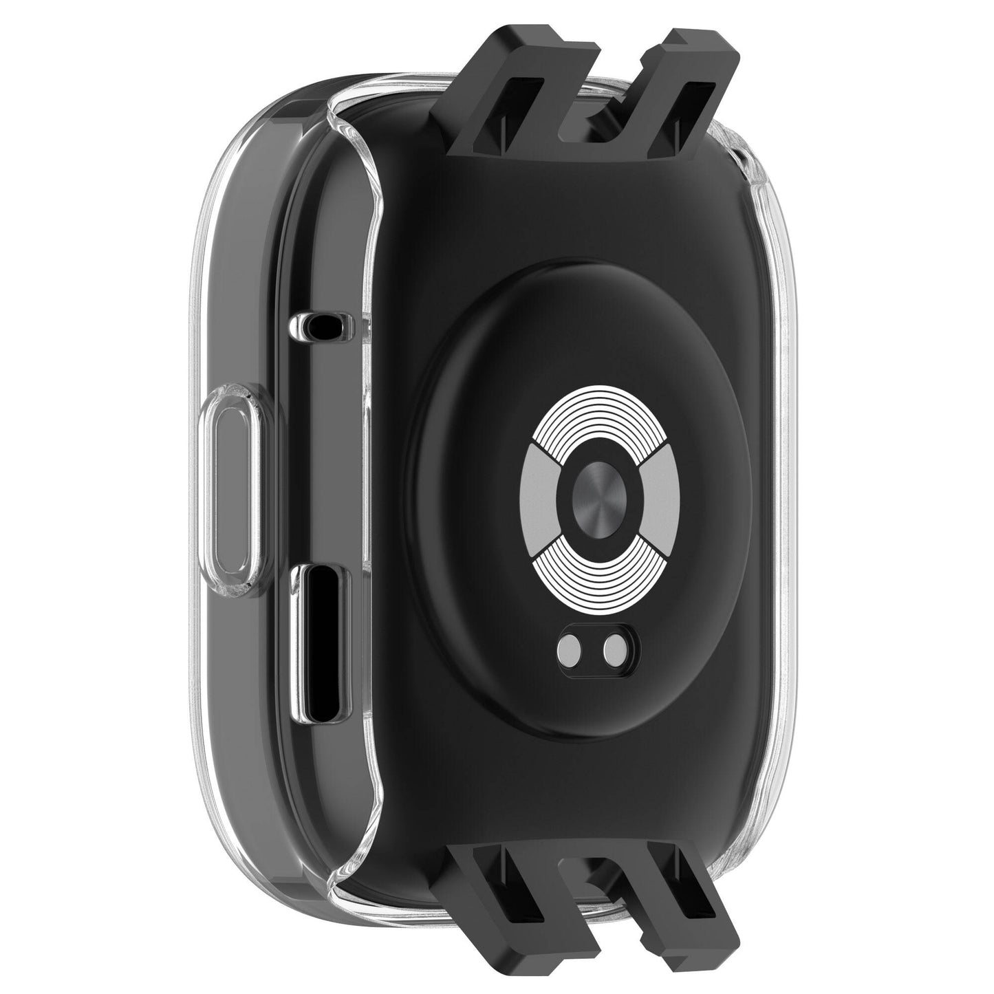 Xiaomi Redmi Watch 3 360 Derece Korumalı Kasa ve Ekran Koruyucu Zore Watch Gard 30 Pembe