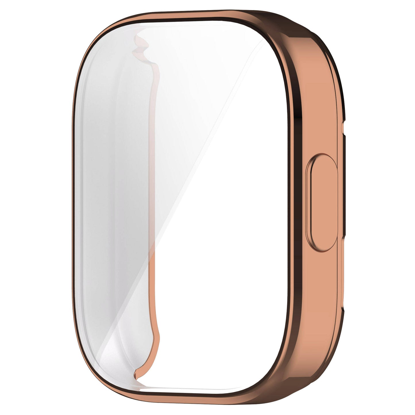 Xiaomi Redmi Watch 3 360 Derece Korumalı Kasa ve Ekran Koruyucu Zore Watch Gard 30 Pembe