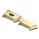 Xiaomi Redmi Watch 3 Metal Kordon Dönüştürücü Gold