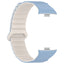 Xiaomi Redmi Watch 4 Silikon Kordon Zore KRD-105 Strap Kayış Beyaz-Siyah