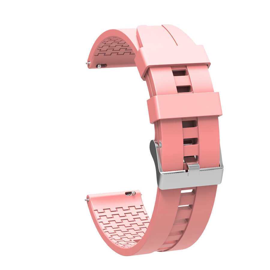 Xiaomi Redmi Watch 5 Active KRD-23 22mm Silikon Kordon Pembe
