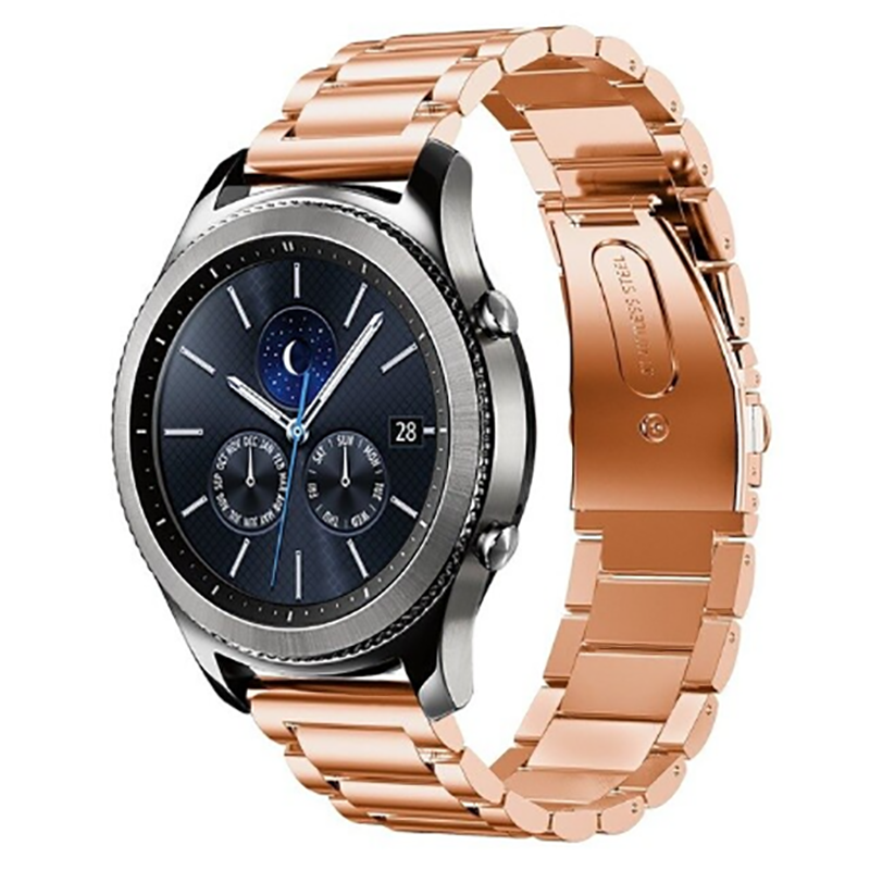Xiaomi Redmi Watch 5 Active Zore KRD-04 22mm Metal Kordon Rose Gold