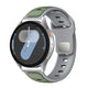 Xiaomi Redmi Watch 5 Active Zore KRD-135 22mm Silikon Kordon Strap Kayış Açık Yeşil-Gri