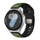Xiaomi Redmi Watch 5 Active Zore KRD-135 22mm Silikon Kordon Strap Kayış Koyu Yeşil-Siyah