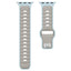Xiaomi Redmi Watch 5 Active Zore KRD-135 22mm Silikon Kordon Strap Kayış Gümüş-Siyah