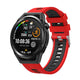 Xiaomi Redmi Watch 5 Active Zore KRD-55 Silikon Kordon Kırmızı-Siyah