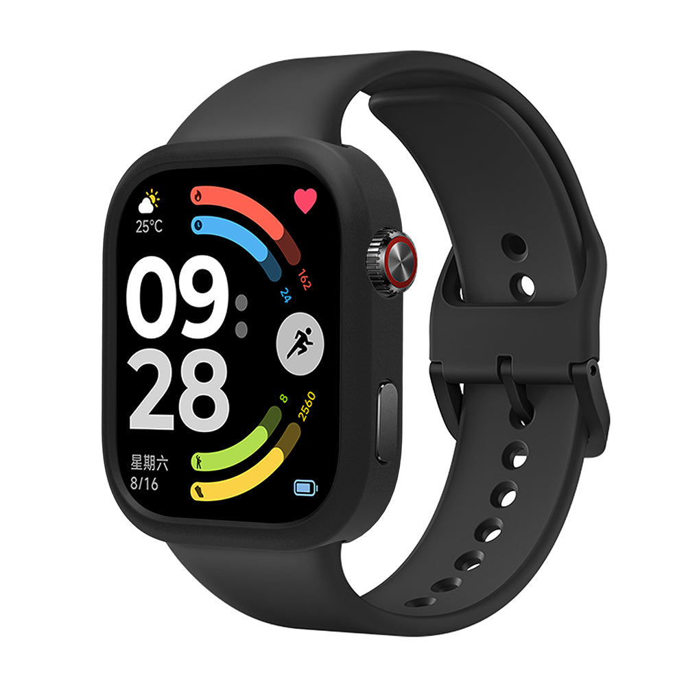 Xiaomi Redmi Watch 6 Yumuşak TPU Silikon Kasa Koruyucu Zore Watch Gard 41 Pembe