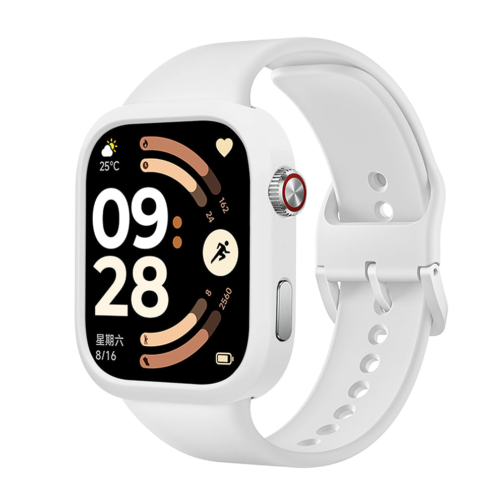 Xiaomi Redmi Watch 6 Yumuşak TPU Silikon Kasa Koruyucu Zore Watch Gard 41 Açık Mavi