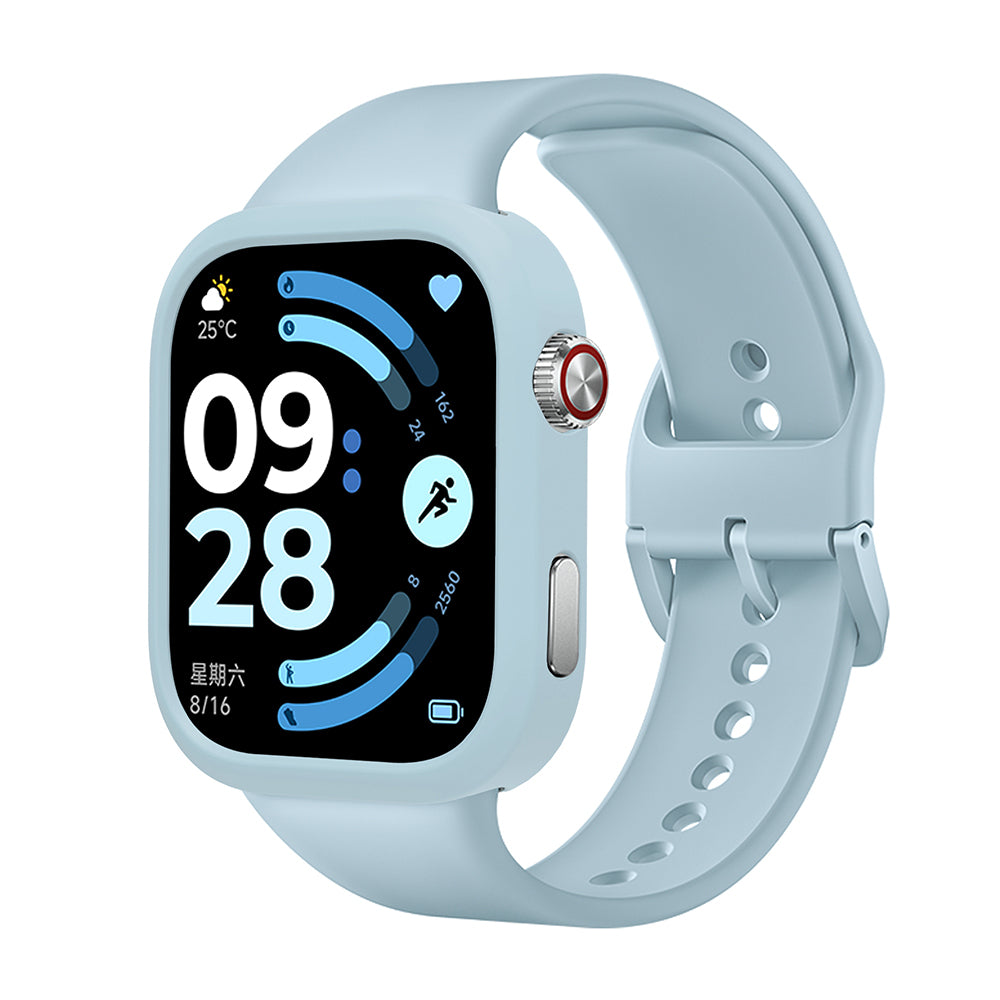 Xiaomi Redmi Watch 6 Yumuşak TPU Silikon Kasa Koruyucu Zore Watch Gard 41 Pembe