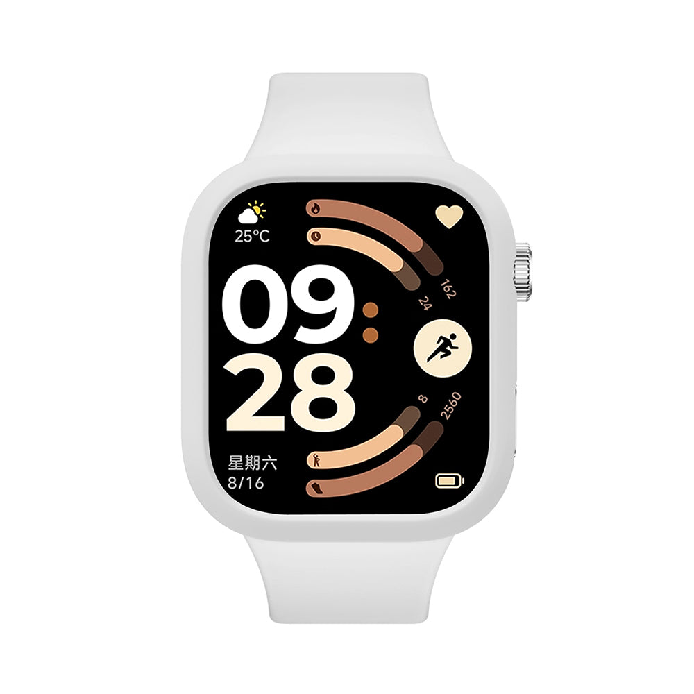 Xiaomi Redmi Watch 6 Yumuşak TPU Silikon Kasa Koruyucu Zore Watch Gard 41 Pembe