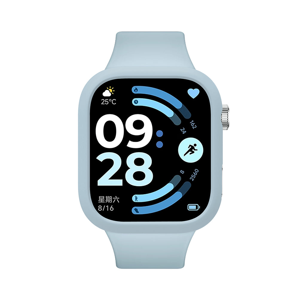 Xiaomi Redmi Watch 6 Yumuşak TPU Silikon Kasa Koruyucu Zore Watch Gard 41 Pembe