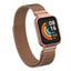 Xiaomi Redmi Watch (Mi Watch Lite) Zore KRD-58 Metal Kordon Rose Gold