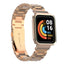 Xiaomi Redmi Watch (Mi Watch Lite) Zore KRD-60 Metal Kordon Rose Gold