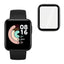Xiaomi Redmi Watch (Mi Watch Lite) Zore PMMA Pet Saat Ekran Koruyucu Siyah
