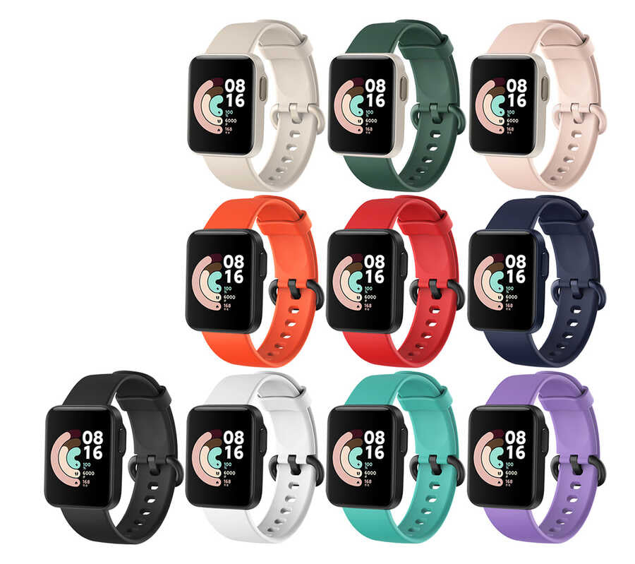 Xiaomi Redmi Watch (Mi Watch Lite) Zore Klasik Kordon Lila