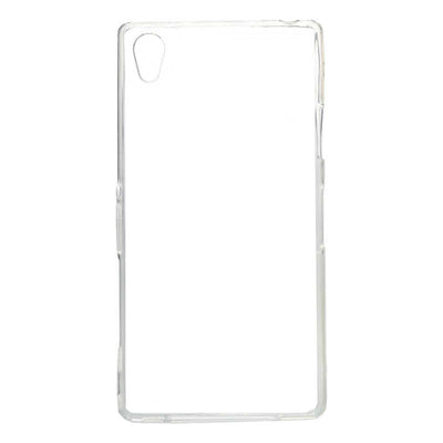 Xperia Z1 Kılıf Zore Süper Silikon Kapak Renksiz