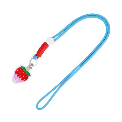 Zore 130 cm Cep Telefonu Kumaş Halat İp Çilek