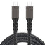 Zore 2.Jenerasyon Type-C to Type-C USB3.2 PD Data Kablosu 100W 20Gbps 4K@60Hz 3 Metre