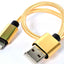 Zore 30 Cm Halat Lightning Usb Kablo Gold