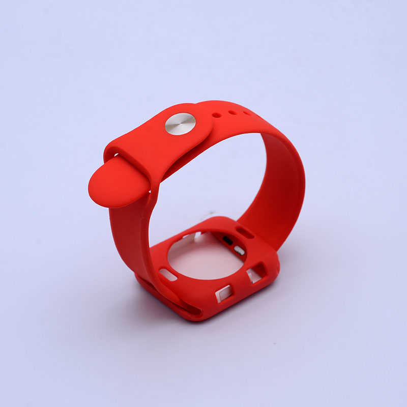 Apple Watch 38mm Zore 3 in 1 Klasik Kordon Pembe