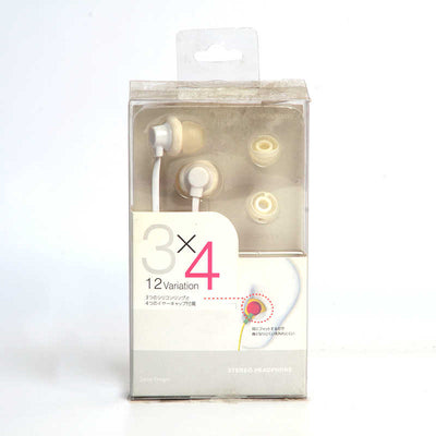 Zore 3X4 3.5mm Kulaklık Beyaz