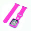Apple Watch 42mm Zore 3 in 1 Klasik Kordon Pembe