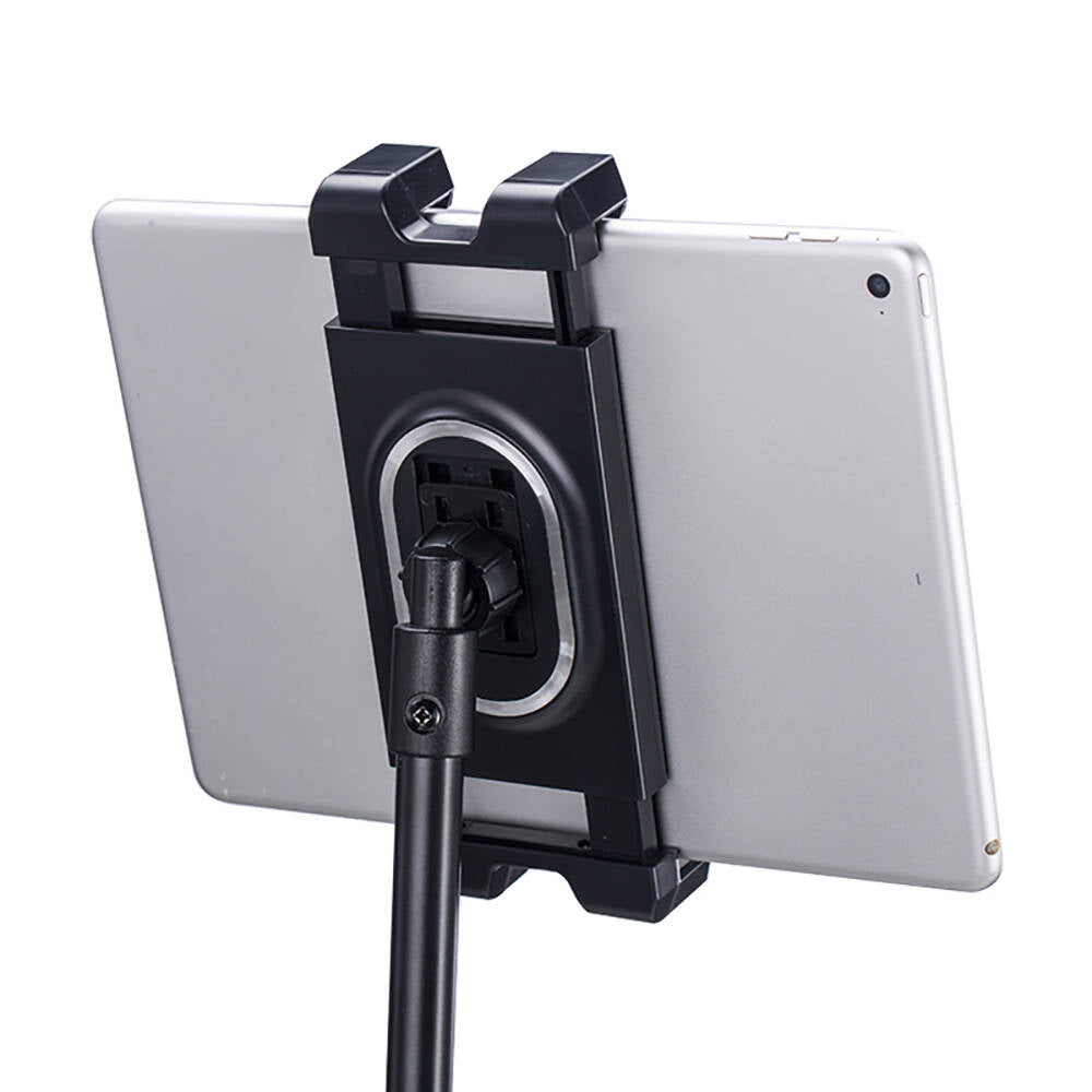 Zore ADV-306 Dört Kademeli Tablet ve Telefon Tutuculu Tripod Siyah