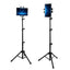 Zore ADV-306 Dört Kademeli Tablet ve Telefon Tutuculu Tripod Siyah