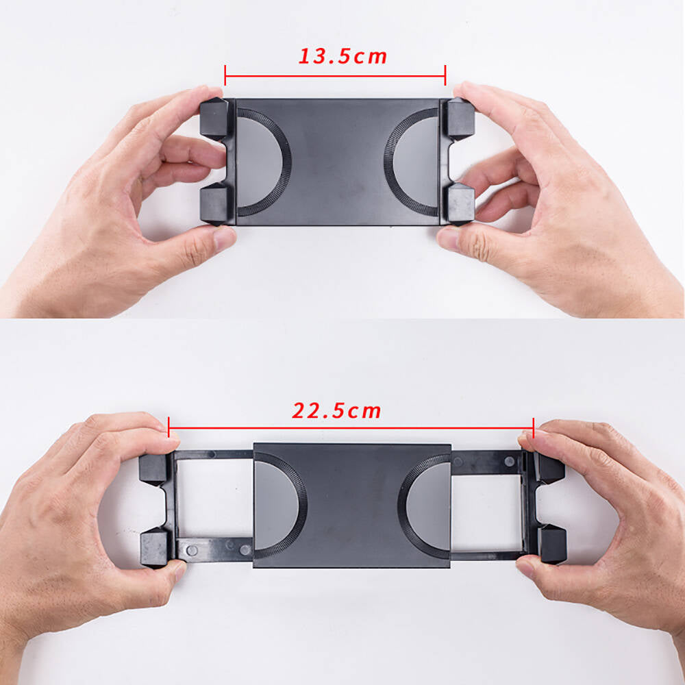 Zore ADV-306 Dört Kademeli Tablet ve Telefon Tutuculu Tripod Siyah