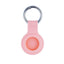 Zore Airtag 01 Silikon Anahtarlık Pembe