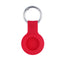 Zore Airtag 01 Silikon Anahtarlık Koyu Kırmızı