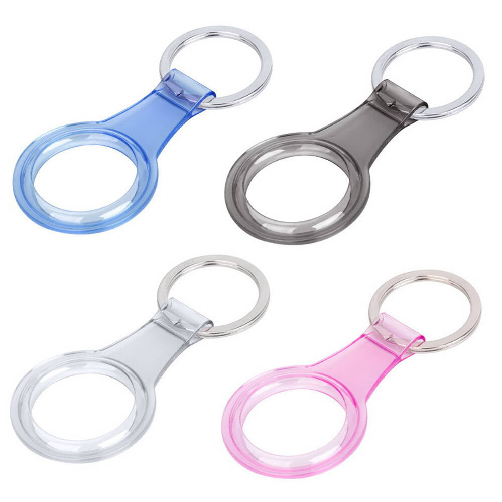 Zore Airtag 07 Silikon Anahtarlık Pembe