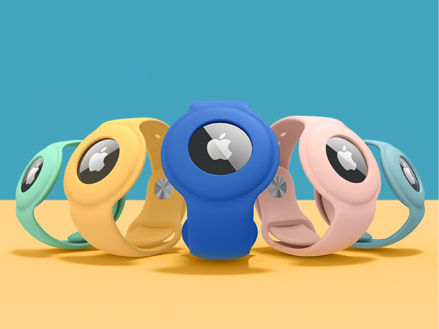 Zore Airtag Anahtarlık Kordon Açık Yeşil