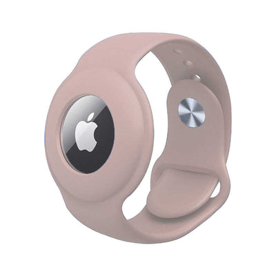 Zore Airtag Anahtarlık Kordon Pembe Açık