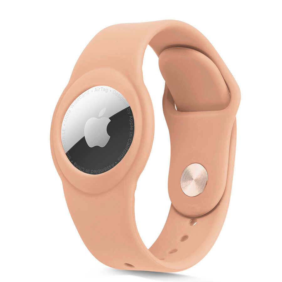 Zore Airtag Anahtarlık Kordon Saks Mavi