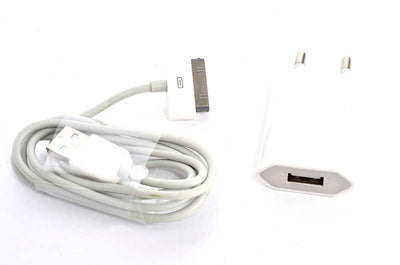 Zore Apple iPhone 4 800 Mah Ev Şarj Seti Beyaz
