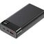 Zore B-12 QC 3.0 Hızlı Şarj Özellikli 22.5W Led Göstergeli Taşınabilir Powerbank 20000 mAh Siyah